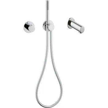 Vodovodní baterie Keuco IXMO - Termostatická baterie pod omítku, pro 2 spotřebiče, s tělesem, chrom 59606010001