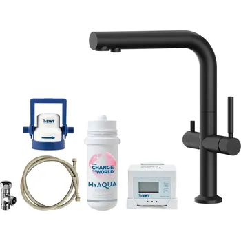 kielle Wimeo - Dřezová baterie včetně filtrace, matná černá 10525SFI74