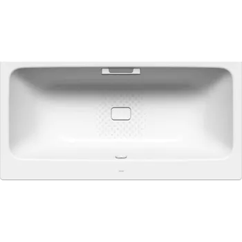 Vana Kaldewei Avantgarde - Obdélníková vana Asymmetric Duo 744, 190x100 cm, s otvory pro madlo, antislip, Perl-Effekt, bílá 274410223001