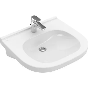 Villeroy & Boch ViCare - Umyvadlo Vita 61x55 cm, bez přepadu, otvor pro baterii, alpská bílá 41196101