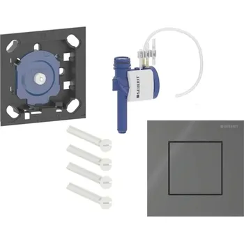 Splachovací tlačítko Geberit - Pneumatické ovládání splachování pisoáru typu 40, sklo/lávová 116.217.JK.1