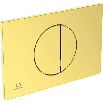 Splachovací tlačítko Ideal Standard Oleas - Ovládání splachování, kartáčované zlato R0503A2