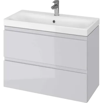 Nábytek Cersanit Moduo - Umyvadlová skříňka, 57x80x38cm, 2 zásuvky, šedá S590-001-DSM