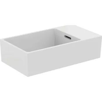 Ideal Standard Extra - Umývátko 45x25 cm, s přepadem, bez otvoru pro baterii, bílá T392201