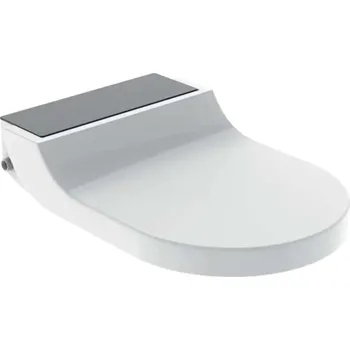 Geberit AquaClean - Elektronické bidetové sedátko Tuma Comfort, SoftClosing, sklo/černá 146.270.SJ.1