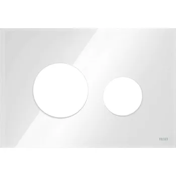 Tece TECEloop - Kryt ovládání splachování TECEloop, bílé sklo 9240671