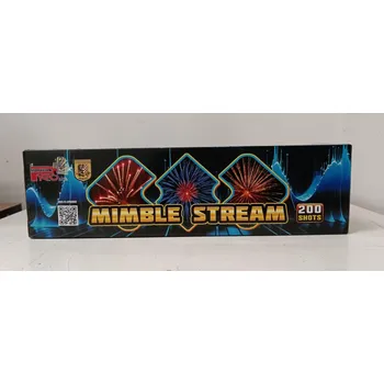 Zábavní pyrotechnika PyroMoravia Sada 200 ran F2 MIMBLE STREAM - Sada 200 ran CPB9002