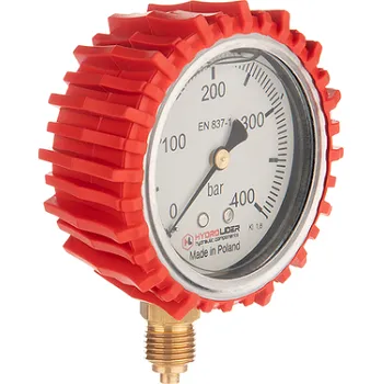 Hydrolider Servisní sada pro měření tlaku oleje a diagnostiku hydraulického systému. Manometr 400 bar + 2000mm hadice s připojením M12x1,5 ED