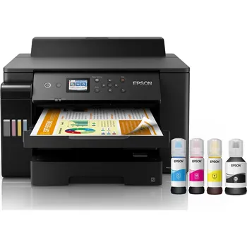 Tiskárna EPSON tiskárna ink EcoTank L11160, A3+, 25ppm, 1200x4800 dpi, USB, Wi-Fi,Záruka 5 let po registraci zdarma
