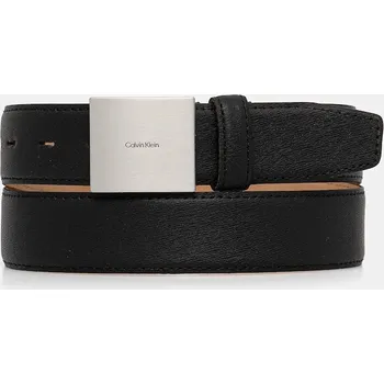 Opasek Kožený pásek Calvin Klein LV04D7013G černá 99X, vel. 100