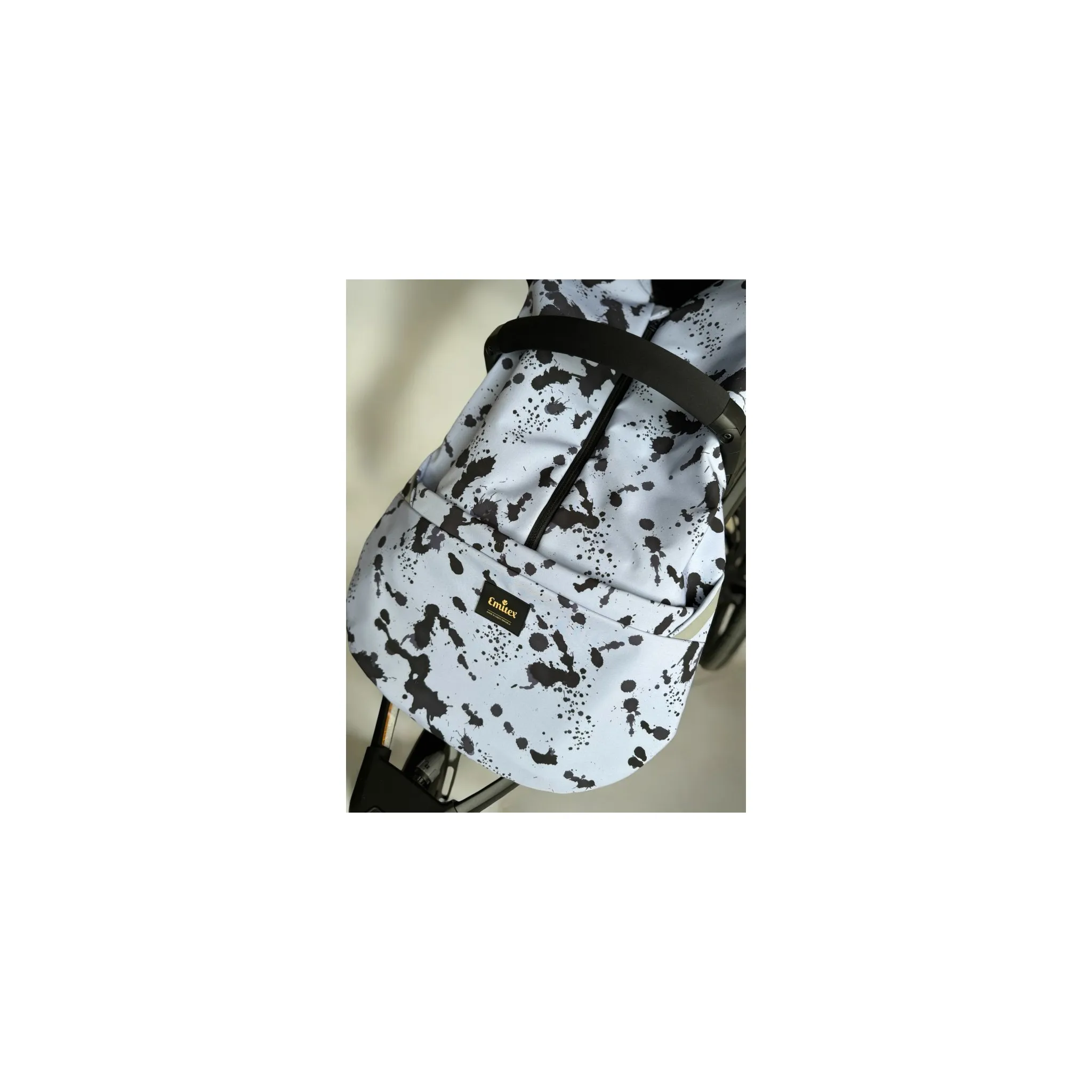Fotografie 8 - Fusak EMITEX Cocoon Softshell 2v1 Blue Splash