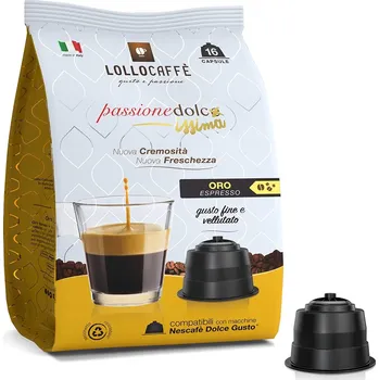 Lollo caffé ORO espresso do Dolce Gusto 16ks kapslí