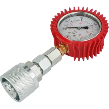 Hydrolider Manometr glycerinový 0-400Bar 63 mm 1/4" se zástrčkou