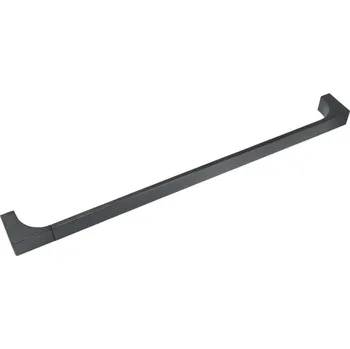 Držák na ručník Keuco Edition 11 - Držák ručníků, délka 80 cm, černý chrom kartáčovaný 11101130800