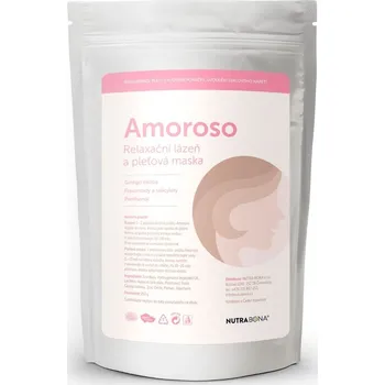 Koupelový olej NUTRA-BONA Amoroso 250 g regenerační maska na zklidnění a zpomalení stárnutí pleti Vůně: Vůně Lilac French