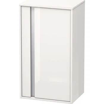 Koupelnový nábytek Duravit Ketho - Skříňka vysoká 88x50x36 cm, pravá, lesklá bílá KT1266R2222