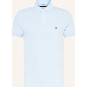 Pánská košile Tommy Hilfiger Pánská Polokošile Z Piké Regular Fit, tmavě...