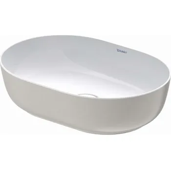 Umyvadlo Duravit Luv - Umyvadlo na desku, 50x35 cm, bez přepadu, bílá/matná šedá 0379502300