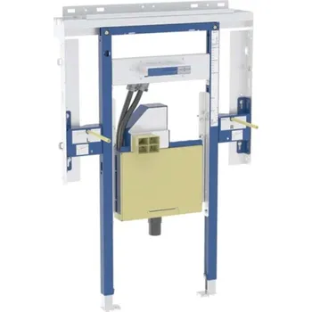 Geberit Duofix - Předstěnová instalace pro umyvadlo Geberit ONE 75 cm, pro nástěnnou armaturu ONE, podomítkový sifon a prvek Clou, na výšku místnosti 111.071.00.2