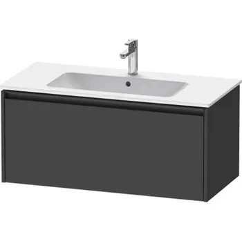 Koupelnový nábytek Duravit Ketho.2 - Umyvadlová skříňka 44x101x48 cm, 1 zásuvka, grafit mat K25064049490000