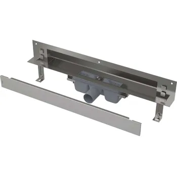 Odvodňovací žlab Alcadrain Odtokové žlaby - Odtokový systém Spa 65 cm, pro zabudování do stěny, nerez mat APZ5-SHADE-650