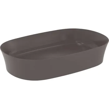 Umyvadlo Ideal Standard Ipalyss - Umyvadlo na desku, 60x38 cm, bez přepadu, slate grey E1396V5