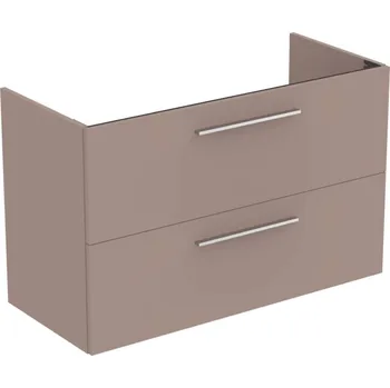 Nábytek Ideal Standard i.Life A - Skříňka pod umyvadlo, 100x44x63 cm, 2 zásuvky, matná béžová T5257NH