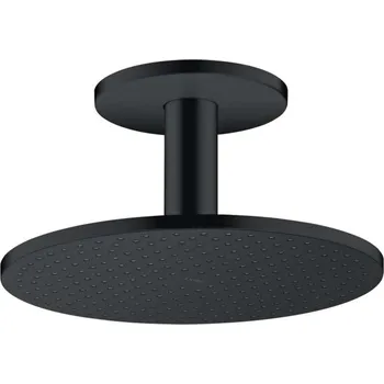 Sprchová hlavice Axor Sprchový program - Hlavová sprcha 300 s připojením, 1 proud, matná černá 35301670