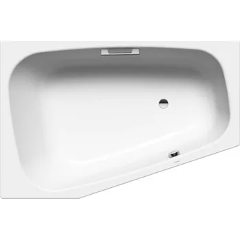 Vana Kaldewei Avantgarde - Vana Plaza Duo 190, pravá, 180x120 cm, s otvory pro madlo, Perl-Effekt, bílá 237010113001