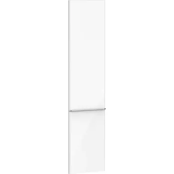 Koupelnový nábytek Hansgrohe Xelu Q - Vysoká skříňka 40x165x35 cm, 2 dvířka, panty vpravo, lesklá bílá/chrom 54139000