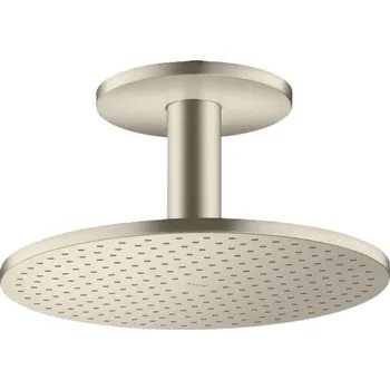 Sprchová hlavice Axor ShowerSolutions - Hlavová sprcha, průměr 30 cm, 2 proudy, kartáčovaný nikl 35304820
