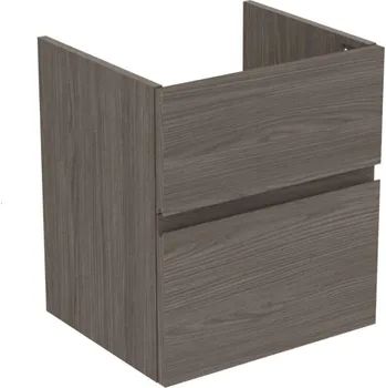 Nábytek Ideal Standard Finesse - Umyvadlová skříňka, 48x41x54 cm, 2 zásuvky, Dark Elm E3407UR