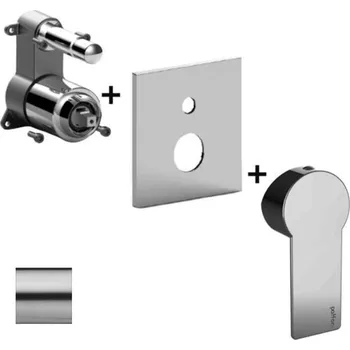 Vodovodní baterie Paffoni Tango - Baterie pod omítku pro 2 spotřebiče, nerez TABOX015ST/M