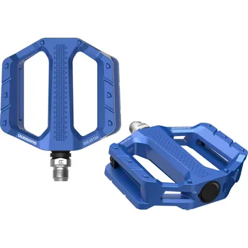 Pedál na kolo Pedály Shimano PD-EF202 Flat Ebike,MTB modré