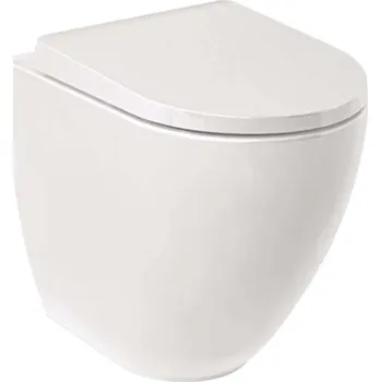 Kludi Resa D - Stojící WC, vario odpad, Rimless, lesklá bílá 24WCB0443