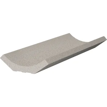 Dlažba RAKO Taurus Granit - Sokl žlábek šedá 20x7, TSZEF076