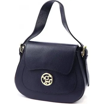 Módní doplněk Kožená kabelka Gregorio 1741 DOLLARO - námořnická modrá