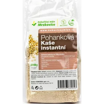 Kukuřičný mlýn Pohanková kaše instantní 200 g