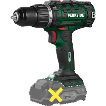 PARKSIDE® Aku vrtací šroubovák PABS 20-Li I9 – bez akumulátoru a nabíječky