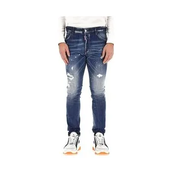 Pánské džíny Dsquared2 Jeansy S71LB0487 Modrá Regular Fit 54