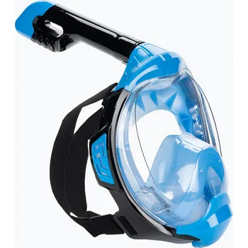 Potápěčská maska Celoobličejová maska pro šnorchlování AQUASTIC KAI modrá