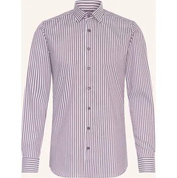 Pánská košile Olymp Pánská Košile Body Fit, krémová / fialová, 42