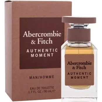 Pánský parfém Abercrombie & Fitch Authentic Moment 50 ml toaletní voda pro muže