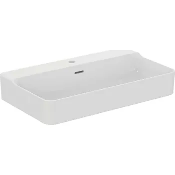 Umyvadlo Ideal Standard Conca Ceram - Umyvadlo 80x45 cm, s přepadem, otvor pro baterii, bílá T369201