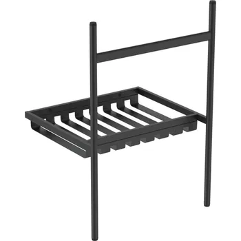 Ideal Standard Conca - Kovový podstavec pro umyvadlo 60 cm, hedvábná černá E2531XG