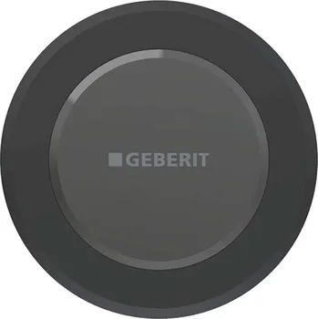 Splachovací tlačítko Geberit Splachovací systémy - Oddálené ovládání splachování typ 10, síťové napájení, matná černá 115.956.14.6