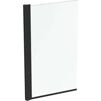 Vanová zástěna Ideal Standard Connect 2 - Vanová zástěna 80x140 cm, černá/čiré sklo T9923V3