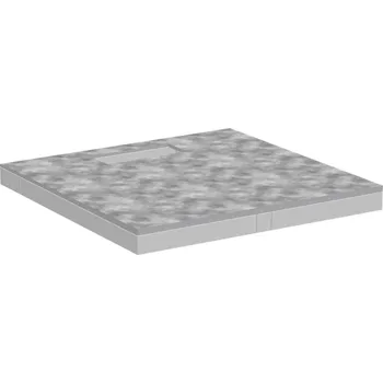 Sprchová vanička Hansgrohe Příslušenství - Spádová sprchová deska 100x100 cm, k obložení 56256000