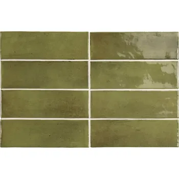 Obklad Equipe Coco - Obklad Verde Lesk 5x15, 27989