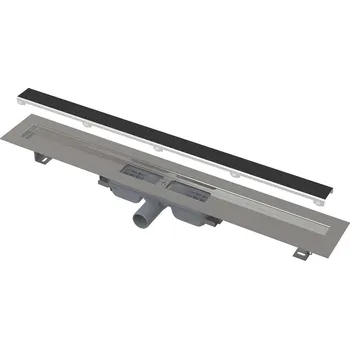 sprchový žlab Alcadrain Odtokové žlaby - Sprchový žlab Marble Low 65 cm, s roštem pro vložení dlažby, nerez APZ115-650